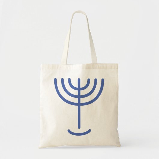 Menorah Icon Tragetasche (Vorne)