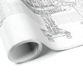 Menorah Katzen-Farbton-Geschenk-Verpackung Geschenkpapier (Rolleneckpunkt)