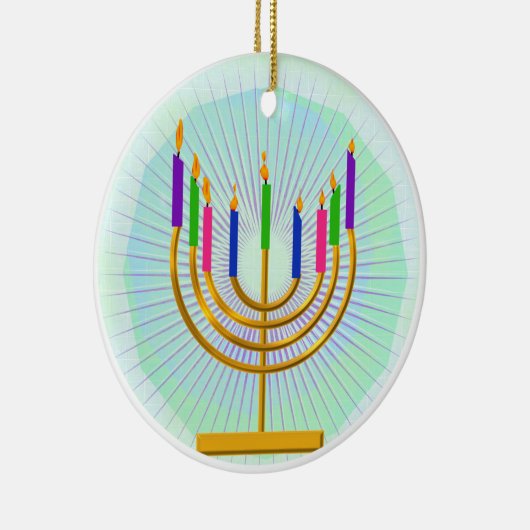 Menorah Keepake Ornament (Rechts)