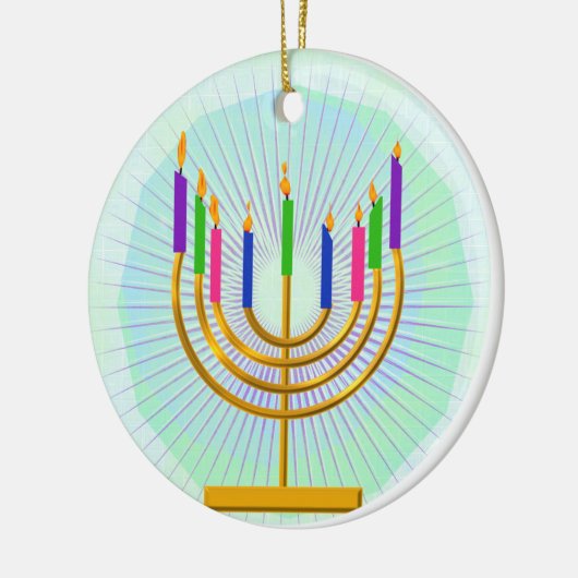 Menorah Keepake Ornament (Links)