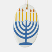 Menorah Keramikornament (Rechts)