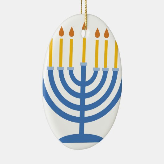 Menorah Keramikornament (Rechts)