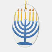 Menorah Keramikornament (Links)