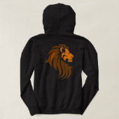 Menorah Lion Sweatshirt Hoodie (Design Rückseite)