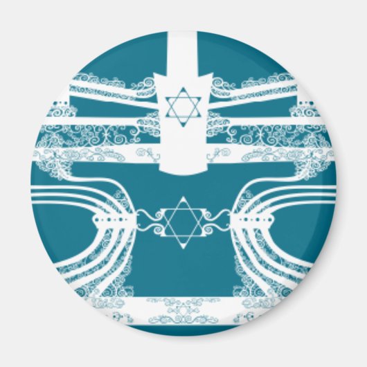 Menorah Magnet (Vorne)