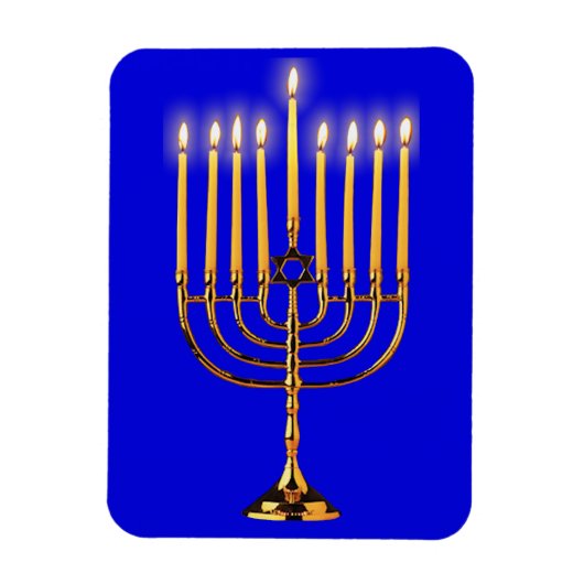 Menorah Magnet (Vertikal)