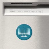 Menorah Magnet (In Situ (Geschirrspüler))