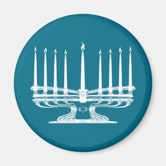 Menorah Magnet (Vorne)