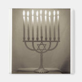 Menorah-Magnet Magnet (Vorne)