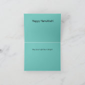 Menorah Medium Karte (Innenseite)