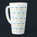 Menorah Milchtasse<br><div class="desc">Menorah Latte Tasse Wenn Sie gerne Kaffee trinken ein Latte,  nicht nur ein wenig,  dann ist diese Tasse für Sie! Stilvoll und für Ihre Wünsche bereit,  wird es leicht zu einem unverzichtbaren Teil Ihres Tages.</div>