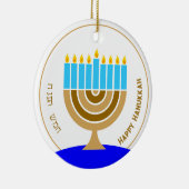 Menorah - Minimalistisch modern Keramik Ornament (Rechts)