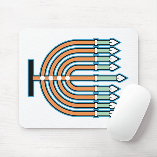 Menorah Mousepad (Mit Mouse)
