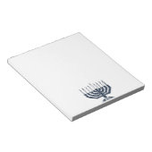 Menorah Notizblock (angewinkelt)