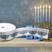 Menorah Satinband