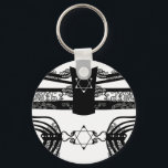 Menorah Schlüsselanhänger<br><div class="desc">Original Artwork von Thedustyphoenix.</div>