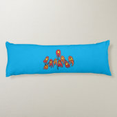 Menorah- Seitenschläferkissen (Rückseite)