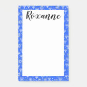 Menorah Star von David Hanukkah CUSTOMIZED Notepad Post-it Klebezettel (Vorderseite)