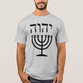 Menorah T-Shirt (Vorderseite)