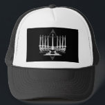 Menorah Truckerkappe<br><div class="desc">Originalvorlage durch Thedustyphoenix.</div>