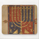 Menorah und andere Schiffe des Tempels Mousepad<br><div class="desc">Der spanischen Schule addieren Frau 15250 f.3v Menorah und andere Schiffe des Tempels,  vom "Herzog spanischer Bibel Sussex",  Katalonien fanden am British Library,  London,  Großbritannien. Die hinzufügenfrau 15250 f.3v Menorah und andere Schiffe vom Tempel,  vom "Herzog spanischer Bibel Sussex",  Katalonien wurde um das 14. Jahrhundert hergestellt.</div>