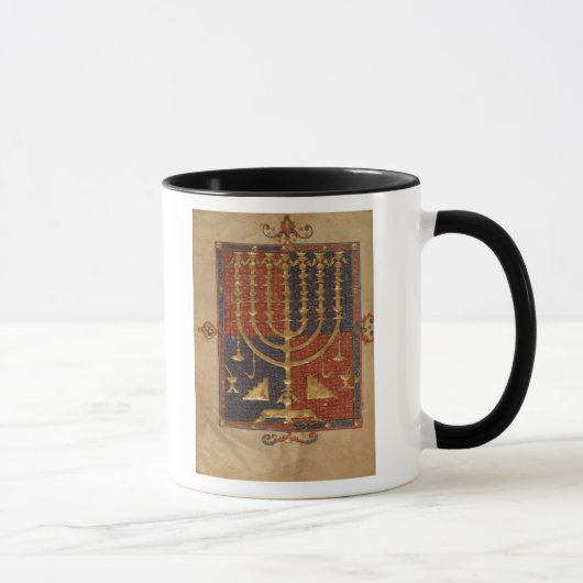 Menorah und andere Schiffe des Tempels Tasse (Rechts)
