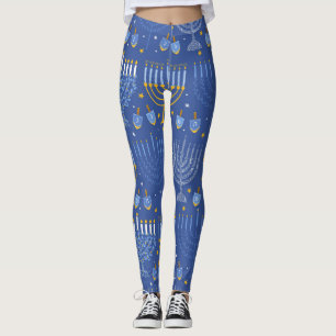 Menorah und Dreidel-Leggings Leggings