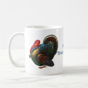 Menorah und Kaffee-Tasse der Türkei Thanksgivukka Kaffeetasse