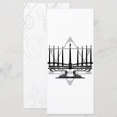 Menorah und Star (Vorne/Hinten)