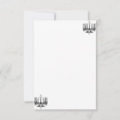 Menorah und Star (Rückseite)