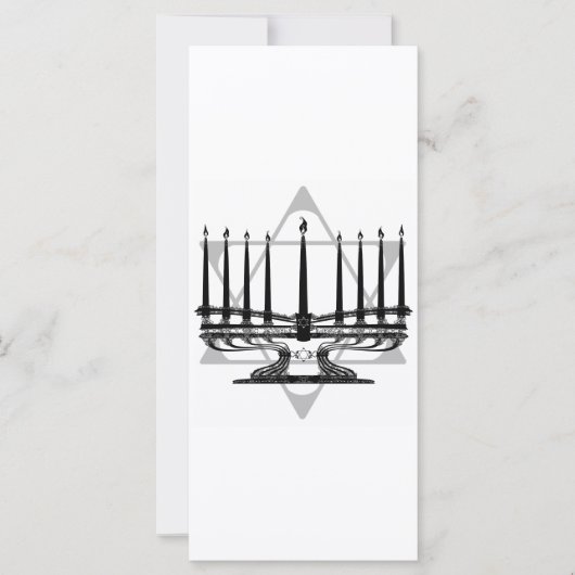 Menorah und Star (Vorderseite)