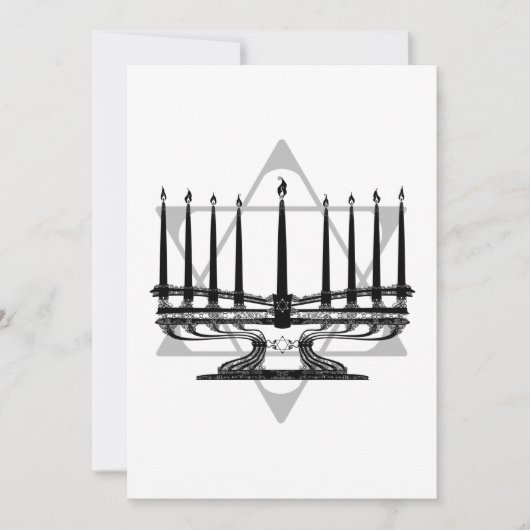 Menorah und Star (Vorderseite)