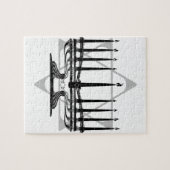 Menorah und Stern I Puzzle (Horizontal)