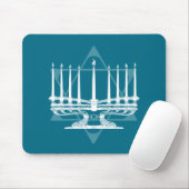 Menorah und Stern IV Mousepad (Mit Mouse)