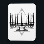 Menorah und Stern Magnet<br><div class="desc">Originalvorlage durch Thedustyphoenix.</div>