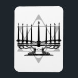 Menorah und Stern Magnet<br><div class="desc">Originalvorlage durch Thedustyphoenix.</div>