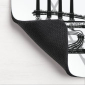 Menorah und Stern Mousepad (Ecke)