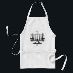 Menorah und Stern Schürze<br><div class="desc">Originalvorlage durch Thedustyphoenix.</div>