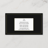 Menorah Visitenkarte (Rückseite)