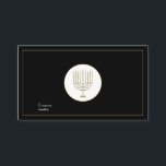 Menorah Visitenkarte<br><div class="desc">Die Menorah Business Card kann für mehrere Zwecke verwendet werden. Die Menorah Business Card ist vollständig anpassbar. Entworfen von Norman Reutter</div>
