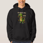 Menorasaurus Rex Dinosaur Rex Hanukkah Menora Pun Hoodie (Vorderseite)