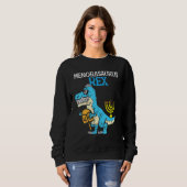 Menorasaurus Rex Jew Dino Trex Toddler Boys Hanukk Sweatshirt (Vorne ganz)