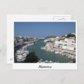 Menorca__-3063, Menorca Postkarte (Vorne/Hinten)
