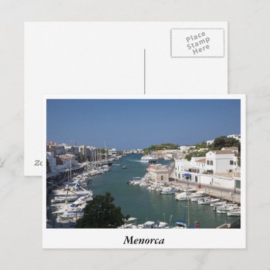 Menorca__-3063, Menorca Postkarte (Vorne/Hinten)
