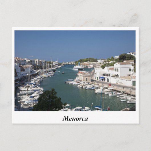 Menorca__-3063, Menorca Postkarte (Vorderseite)