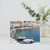 Menorca, Balearen, Spanien Postkarte (Stehend Vorderseite)