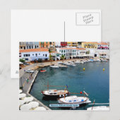 Menorca, Balearen, Spanien Postkarte (Vorne/Hinten)