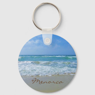 Menorca Beach Souvenir Schlüsselanhänger