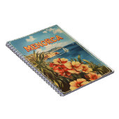 Menorca Blume Vintag Notizblock (Rechte Seite)