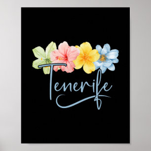 Menorca Blumen Spanien Learic Inseln Florale Ferie Poster